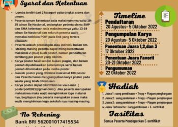 DESAIN POSTER POIF XXIV PLUS 2022