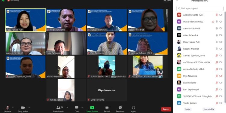 KEGIATAN FOKUS GROUP DISCUSSION PRODI PENDIDIKAN FISIKA BERSAMA STAKEHOLDER