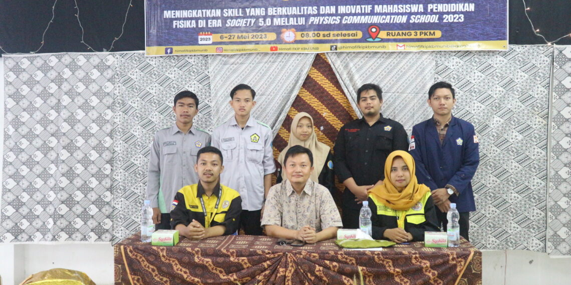 PRESS RELEASE KEGIATAN PHYSICS COMMUNICATION SCHOOL (PCS) HIMAFI FKIP KBM UNIB TAHUN 2023