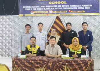 PRESS RELEASE KEGIATAN PHYSICS COMMUNICATION SCHOOL (PCS) HIMAFI FKIP KBM UNIB TAHUN 2023