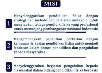 VISI MISI PENDIDIKAN FISIKA UNIVERSITAS BENGKULU