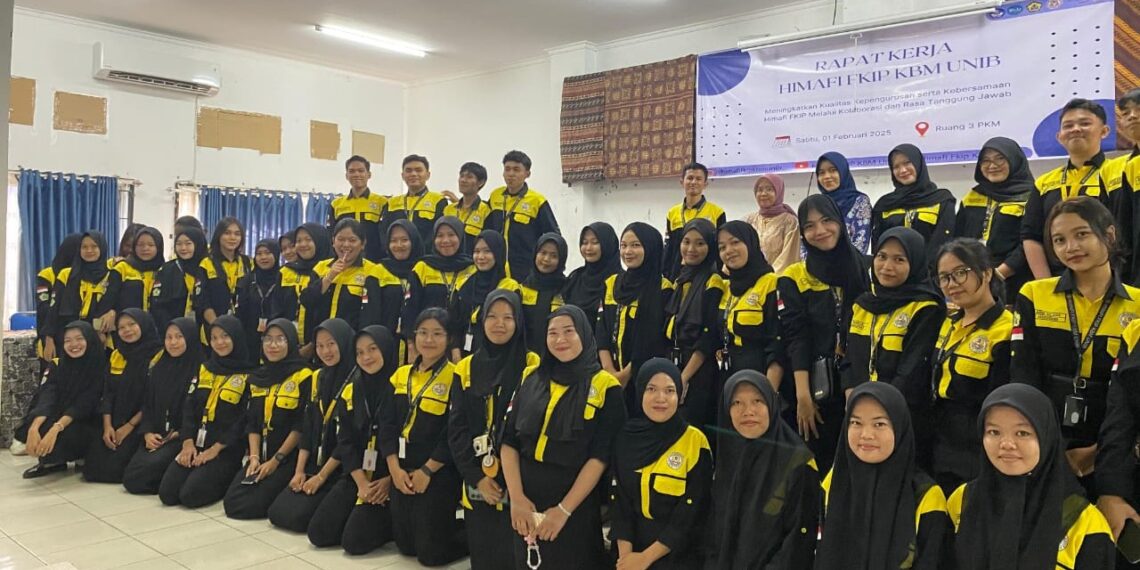 PRESS PELEASE KEGIATAN RAPAT KERJA HIMAFI FKIP KBM UNIB 2025