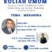 PRESS RELEASE KEGIATAN KULIAH UMUM PROGRAM STUDI PENDIDIKAN FISIKA