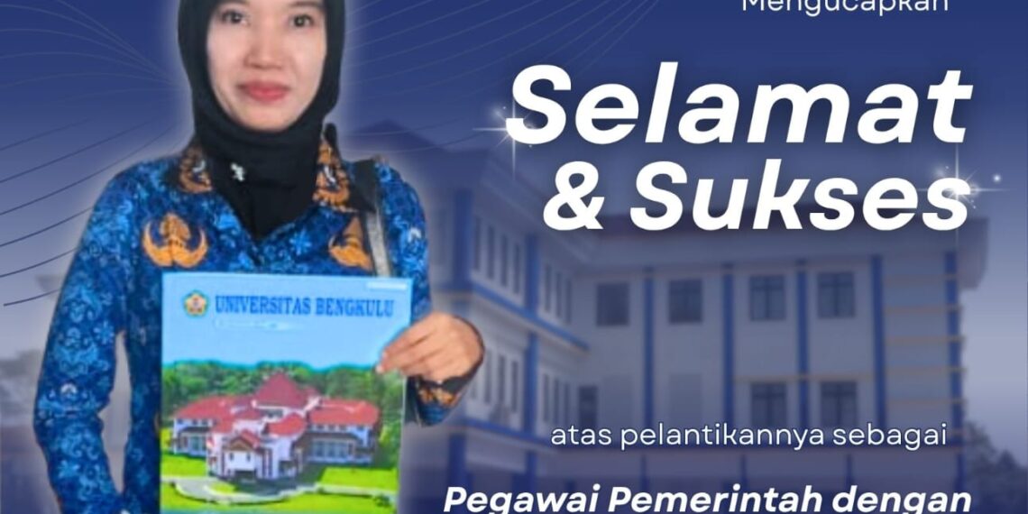 SELAMAT DAN SUKSES KEPADA ANI KUSMAWATI, S.M. ATAS PELANTIKANNYA SEBAGAI PEGAWAI PEMERINTAH DENGAN PERJANJIAN KERJA