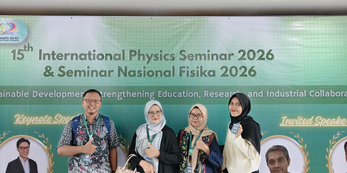 Dosen Pendidikan Fisika Universitas Bengkulu Berpartisipasi dalam International Physics Seminar 2026