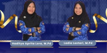 SELAMAT DAN SUKSES KEPADA HADITYA APRITA LORA, M.Pd. DAN LADIA LESTARI, M.Pd. ATAS PELANTIKANNYA SEBAGAI APARATUR SIPIL NEGARA