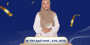 SELAMAT DAN SUKSES KEPADA Dr. FITRI APRIL YANTI, S.Pd., M.Pd. ATAS PROMOSI JABATAN FUNGSIONAL LEKTOR KEPALA